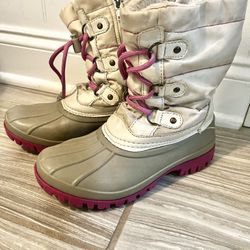 Girls Waterproof Snow Boots