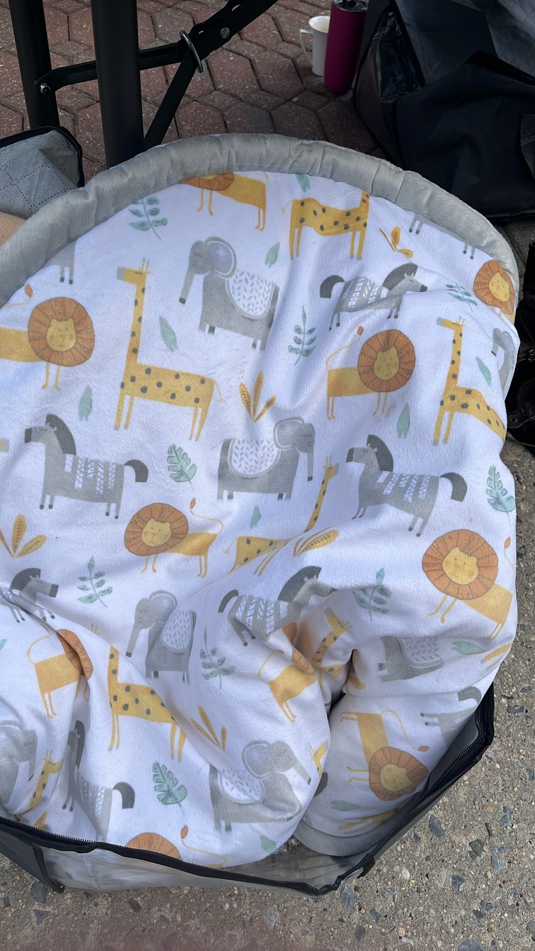 Reversible Super Soft Newborn Circular Play Mat