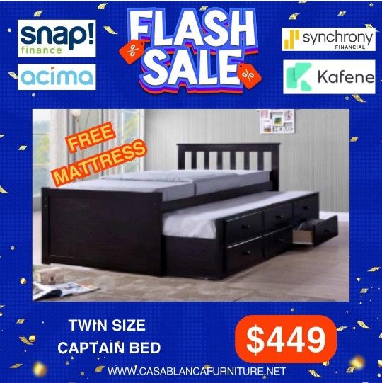 Twin Trundle Bed