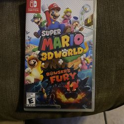Nintendo Switch - Super Mario 3d World Bowsers Fury ( Sealed ) 