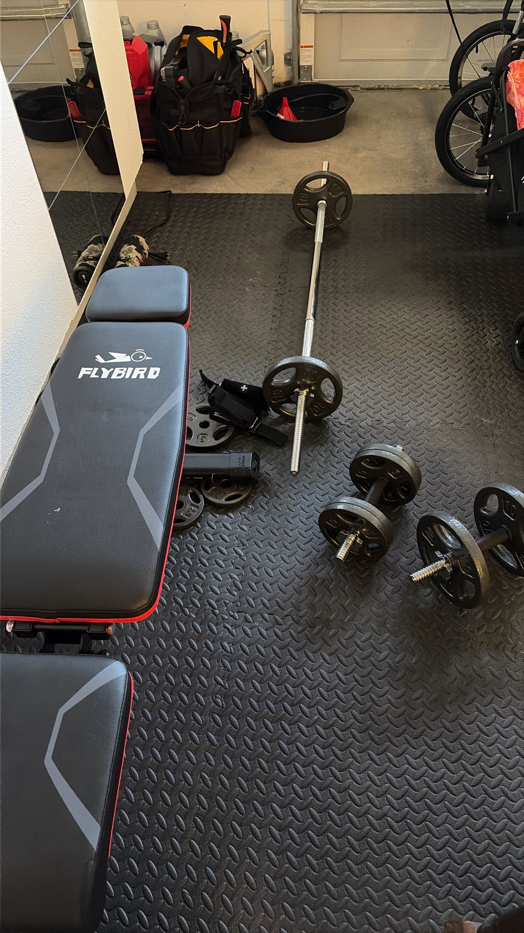 Home Gym Tile Floor Mats 