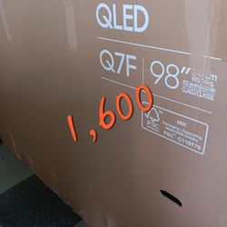 SAMSUNG 98"INCH QLED 4K Q7F 