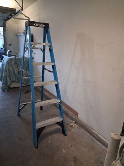 Werner 6ft 250lbs Fiberglass Ladder
