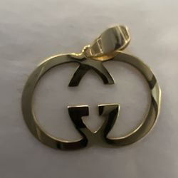 18k Real Gold Pendant 