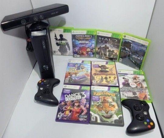Black Xbox 360 