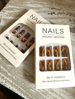 Nails Natural Dressing DIY Press-On Nails Set
