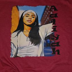 Custom Aaliyah Graphic Tee 