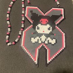 Handmade perler necklaces  