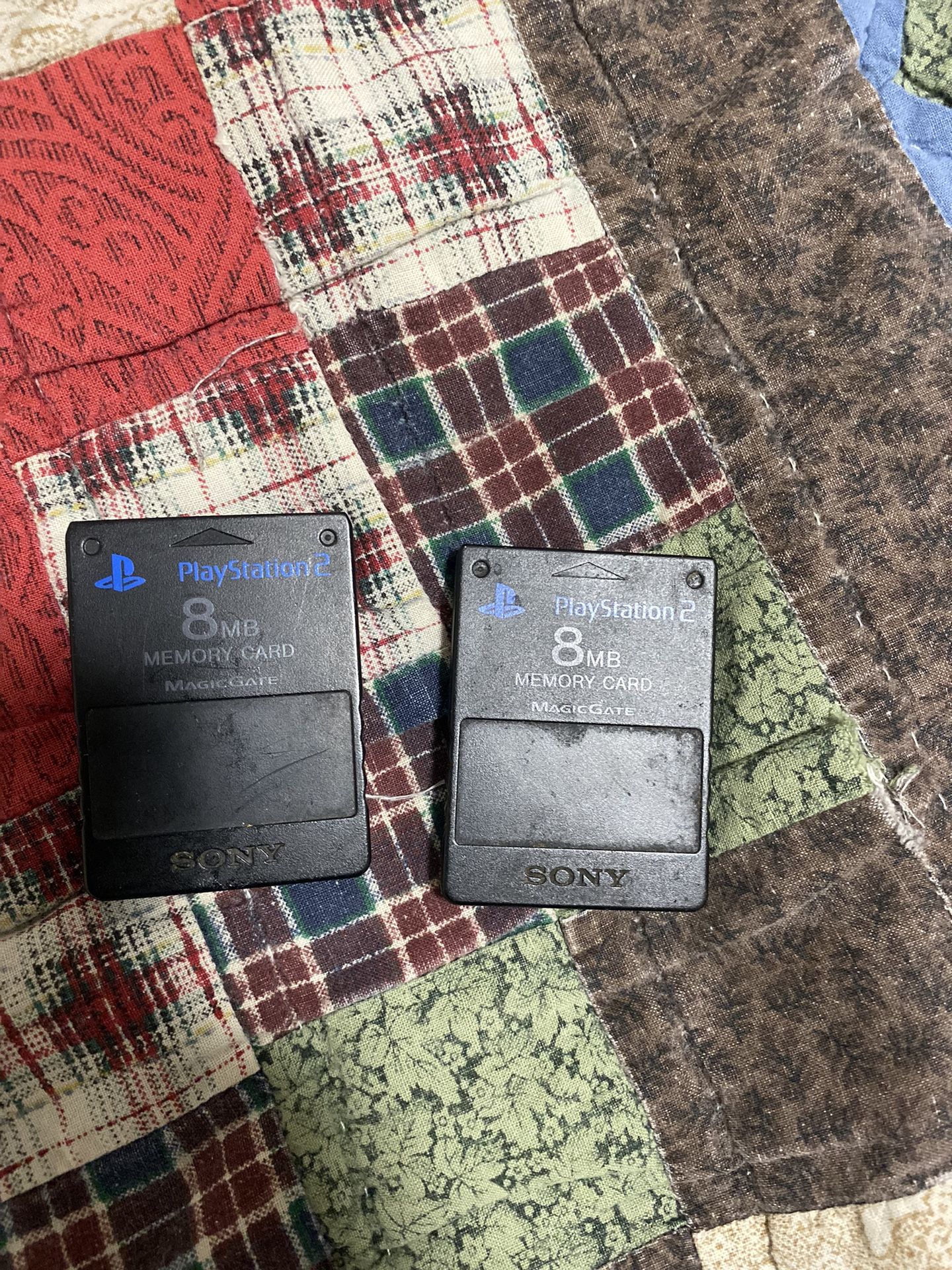 Ps2 Memory Cards 8mb