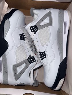 Jordan 4 white cement