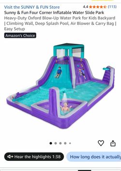 Water moonbounce