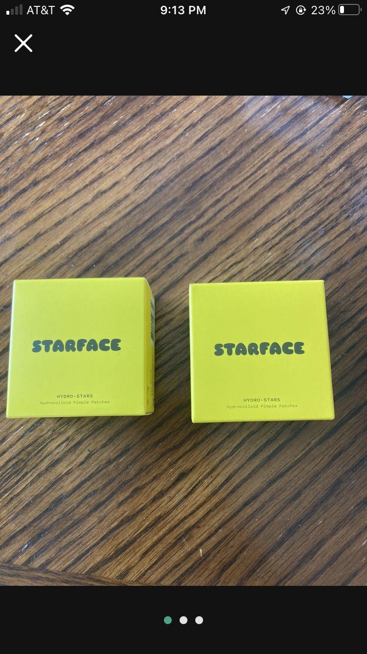 NWT Starface Hydrocolloid Pimple Patches 2 PCs Bundle