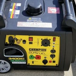 Champion 100(contact info removed)Watt Dual Fuel Inverter Generator Single Phase 25.8Amp AC