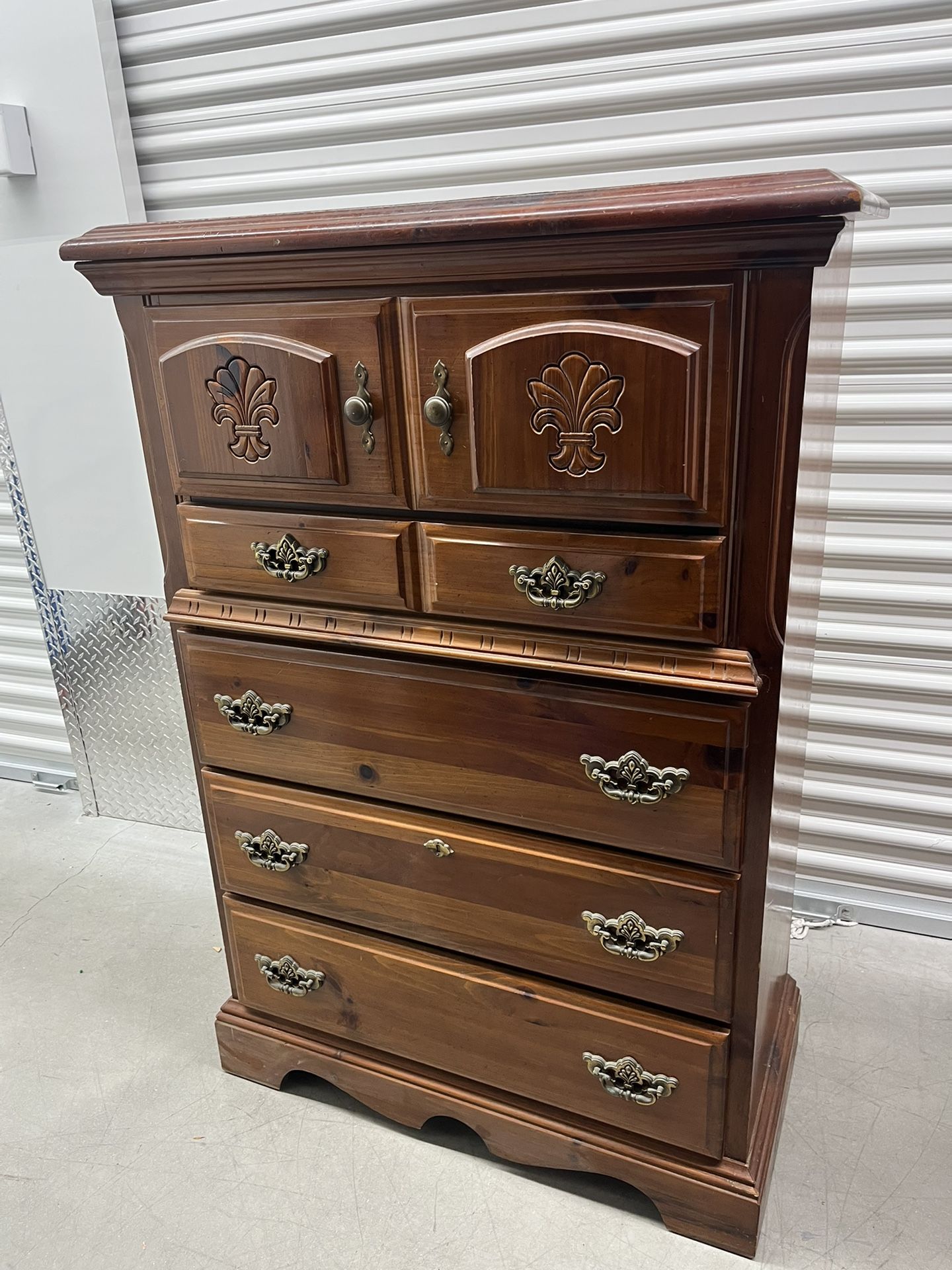 Vintage 5 Draw Dresser