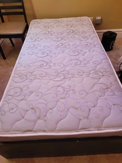 Tween bed and frame 50.00