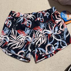 Nwt Womens Size Small Under Armour Floral Columbia Shorts 