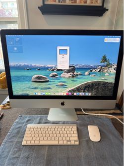 iMac Retina 5K, 27-inch, 2020 A2115 EMC 3442 3.8 GHz 8-Core Intel Core 17 16 GB 500 GB SSD macos Tahoe 26.5.2 Apple Bluetooth Magic Keyboard & Magic M
