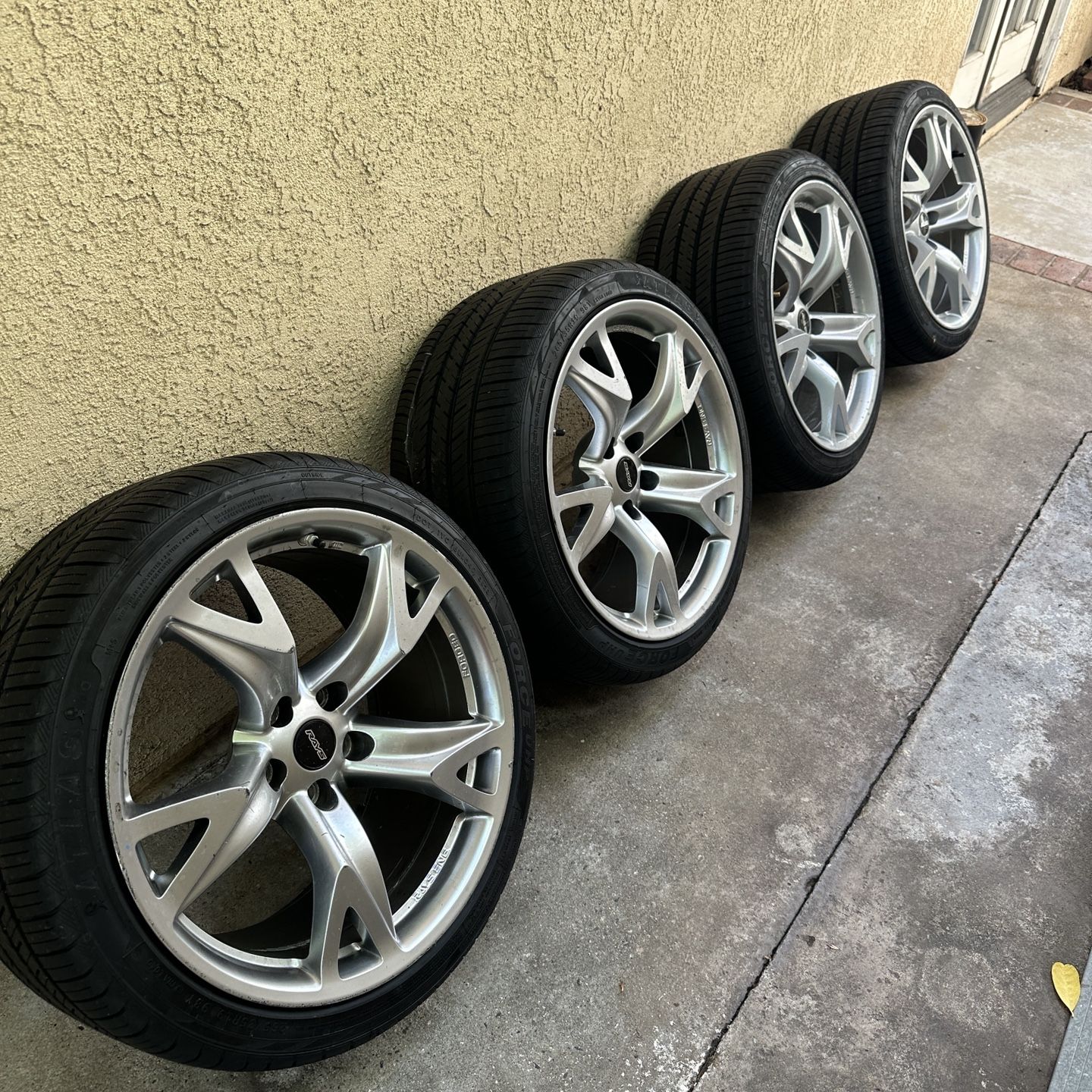 ‼️19インチホイール‼️RAYS ENG FORGED Nissan 370Z 19