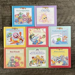 Vtg MUPPET BABIES Books Jim Henson (Lot of 8)