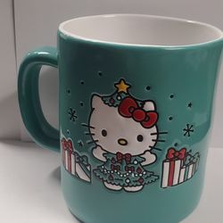 Large Hello Kitty Christmas Mug