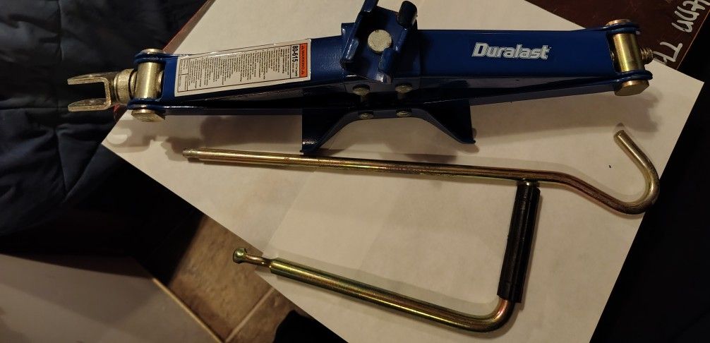 brand new duralast scissor lift jack