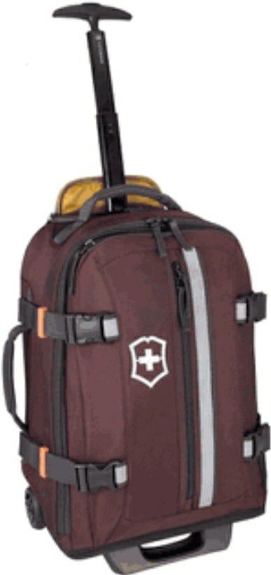 Victorinox 22" And 20" 2 Wheel Rolling Expandable Suitcase Carry On Backpack Luggage