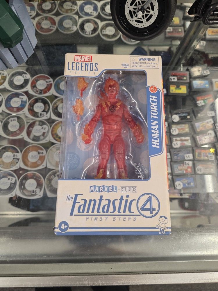 Fantastic Four: First Steps Marvel Legends HUMAN TORCH 6" AF HASBRO