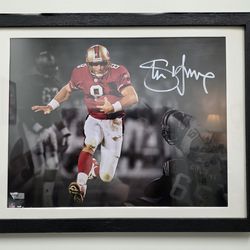 Autographed Steve Young picture