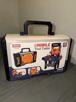 Kids Mobile Tool Table Toy
