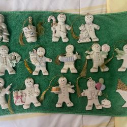 Ornaments Lenox Gingerbread Series 