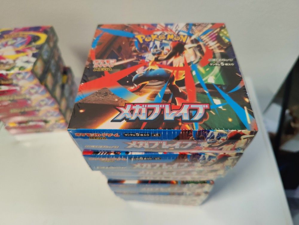 Pokemon Cards TCG Japanese Mega Brave Booster Box