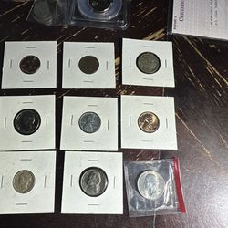 Lots Of Different Coins