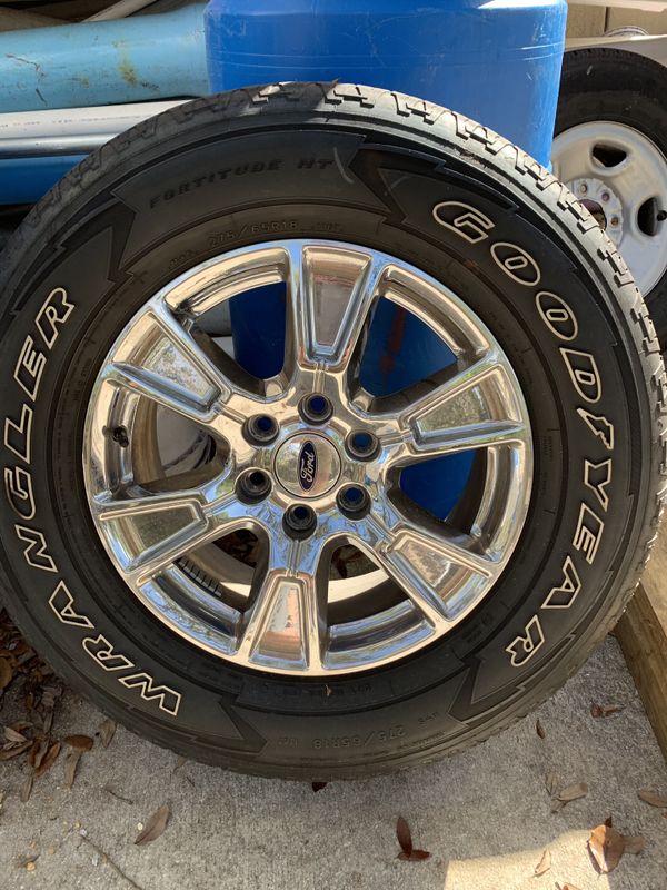 Ford F150 rims 18r Goodyear tires for Sale in Port St. Lucie, FL OfferUp