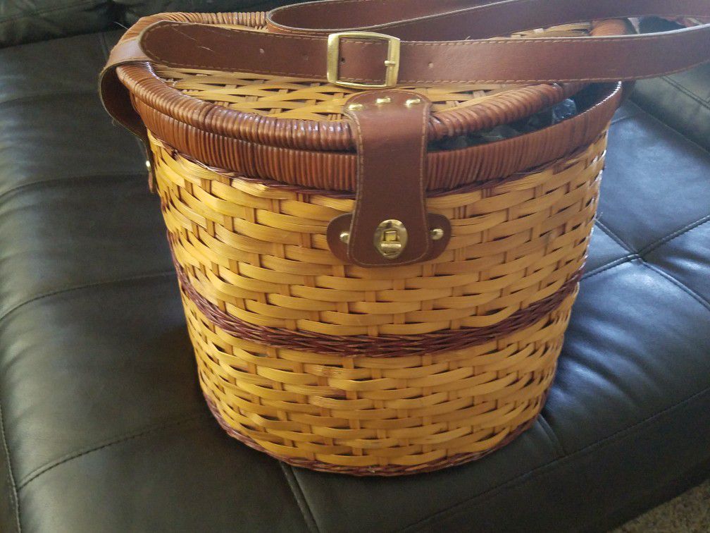 Picnic basket- completely stocked- brand new!
