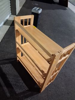 3 Tier Folding Bookcase