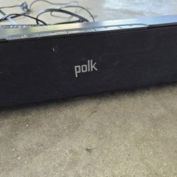 Polk Sound Bar With Remote