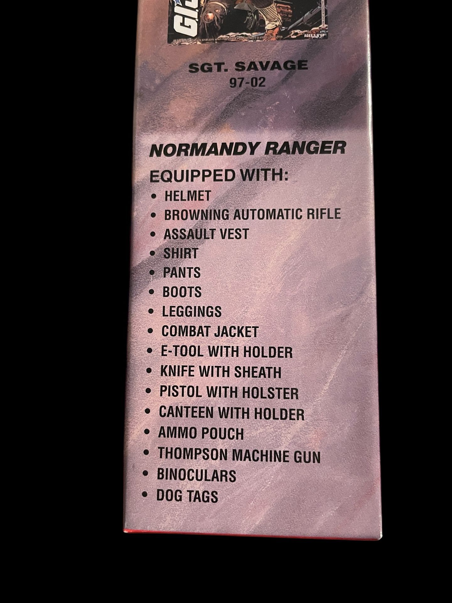 Rare GI Joe Normandy Ranger. Convention Exclusive