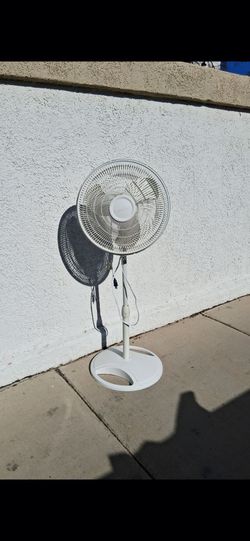 Rotating fan adjustable speeds pickup 2-11 pm rainbow/charleston cash only read description