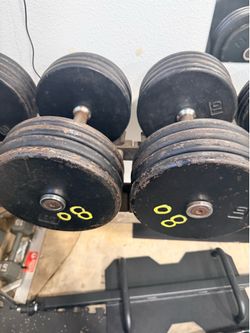 80 lb dumbbells