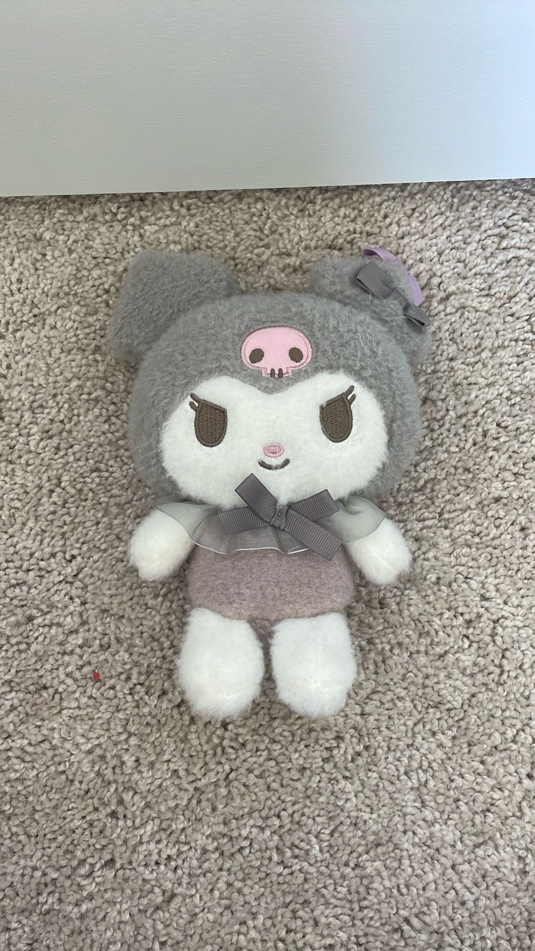 Kuromi Frilly Plush (Stuffed Animal)