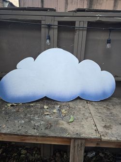 Wooden cloud