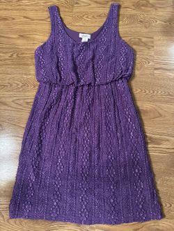 Candie’s brand size small purple sleeveless dress 