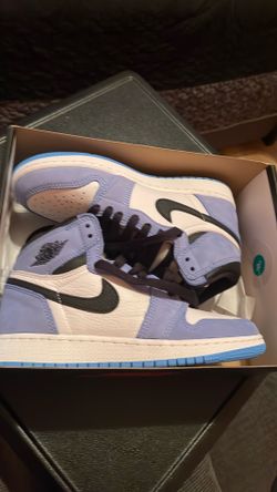 Air Jordan 1 retro high og gs size 4y color university blue
