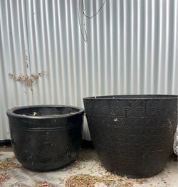 Plant Pots / Plant Stand Large Small Ceramic Plastic