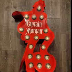 Captain Morgan LIGHTED LED SIGN