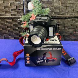 Led Highlight USB Headlight