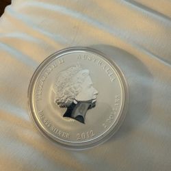 2012 2 Oz Silver Year Of The Dragon 