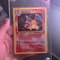 1st edition Holo Charizard