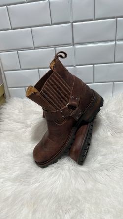 GBX Basix Mens Dorado Motocycle Harness Boots in Brown, Size  display picture 1