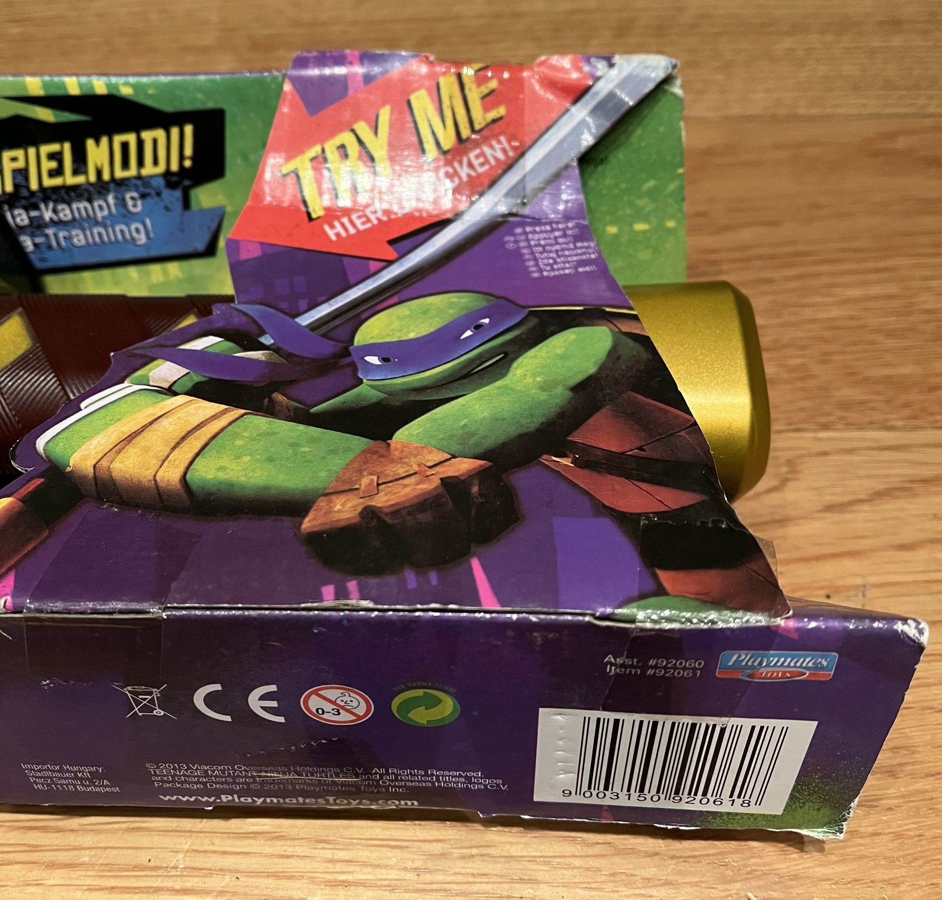 TMNT Teenage Mutant Ninja Turtle Leonardo's LED Sword, image size:1920x1834